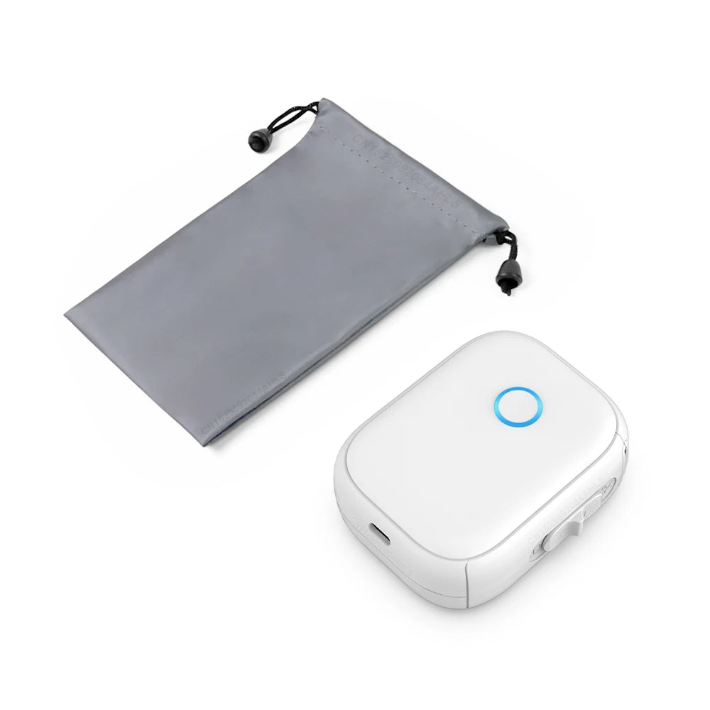Portable Mini Printer Marklife P12 Thermal Printer Adhesive Sticker Labeling Machine P12 Label Maker or 1PK Continues Label Tape