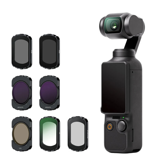 DJI OSMO POKET3 UV Magnetic Filter Kit UV CPL ND8/16/32/64 NDPL Black Soft Filter Set Camera Lens Drone Accessories