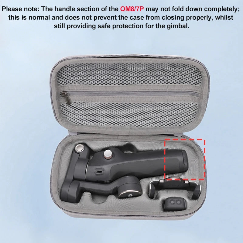 Box For DJI Osmo Mobile 8 Handheld Gimbal Portable Storage Bag Travel Hardbag For DJI Osmo Mobile 8 7 7P Carrying Case