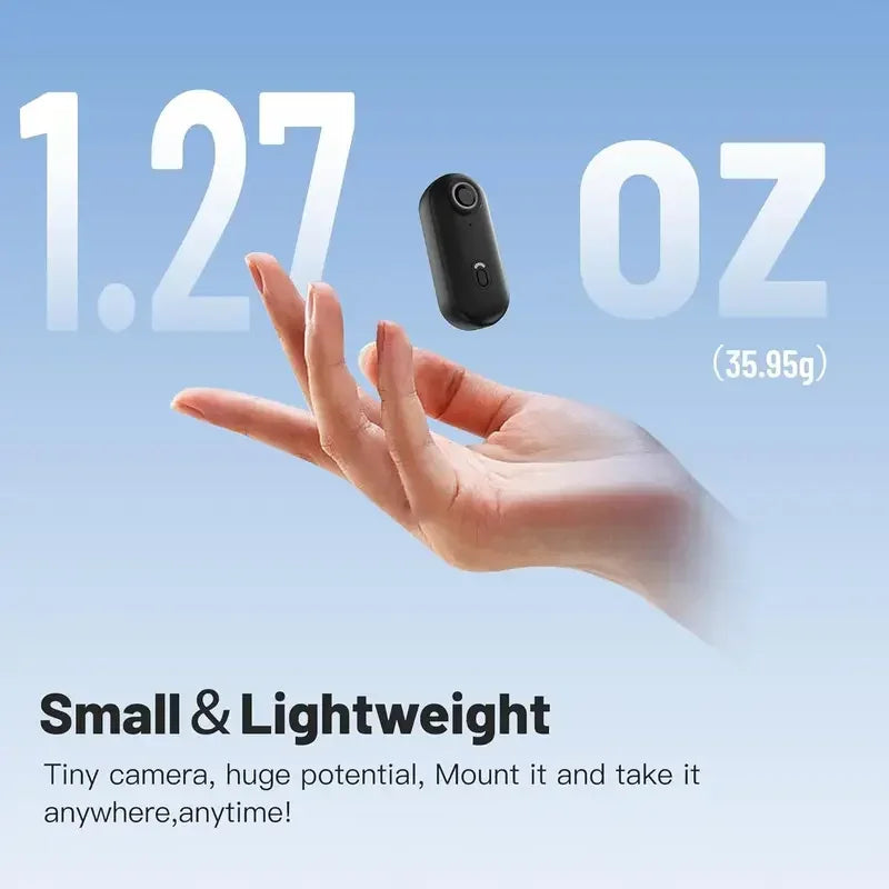 Pocket 4K Mini Camera Magnetic Vlog Outdoor Sports Cycling Cam WiFi Bodycam Video Recording Bike Motorcycle Waterproof Camcorder