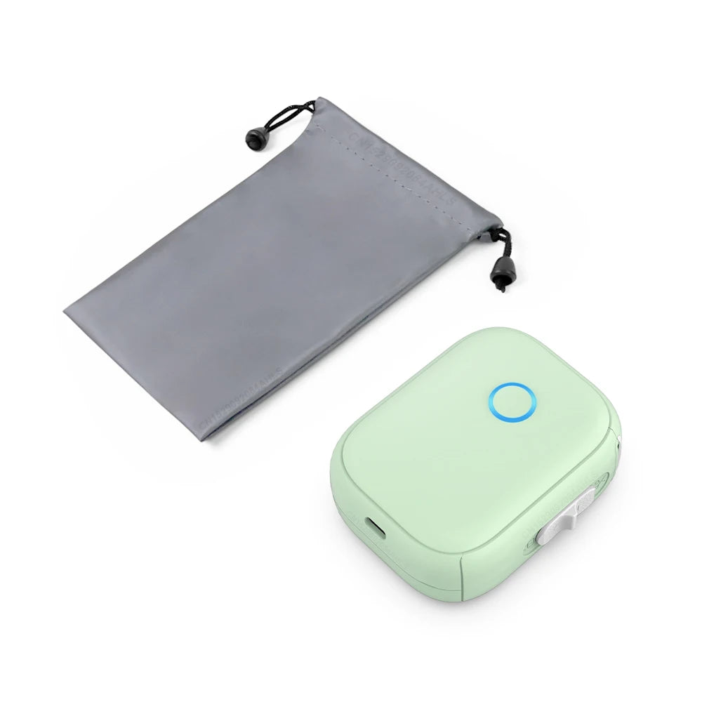 Portable Mini Printer Marklife P12 Thermal Printer Adhesive Sticker Labeling Machine P12 Label Maker or 1PK Continues Label Tape