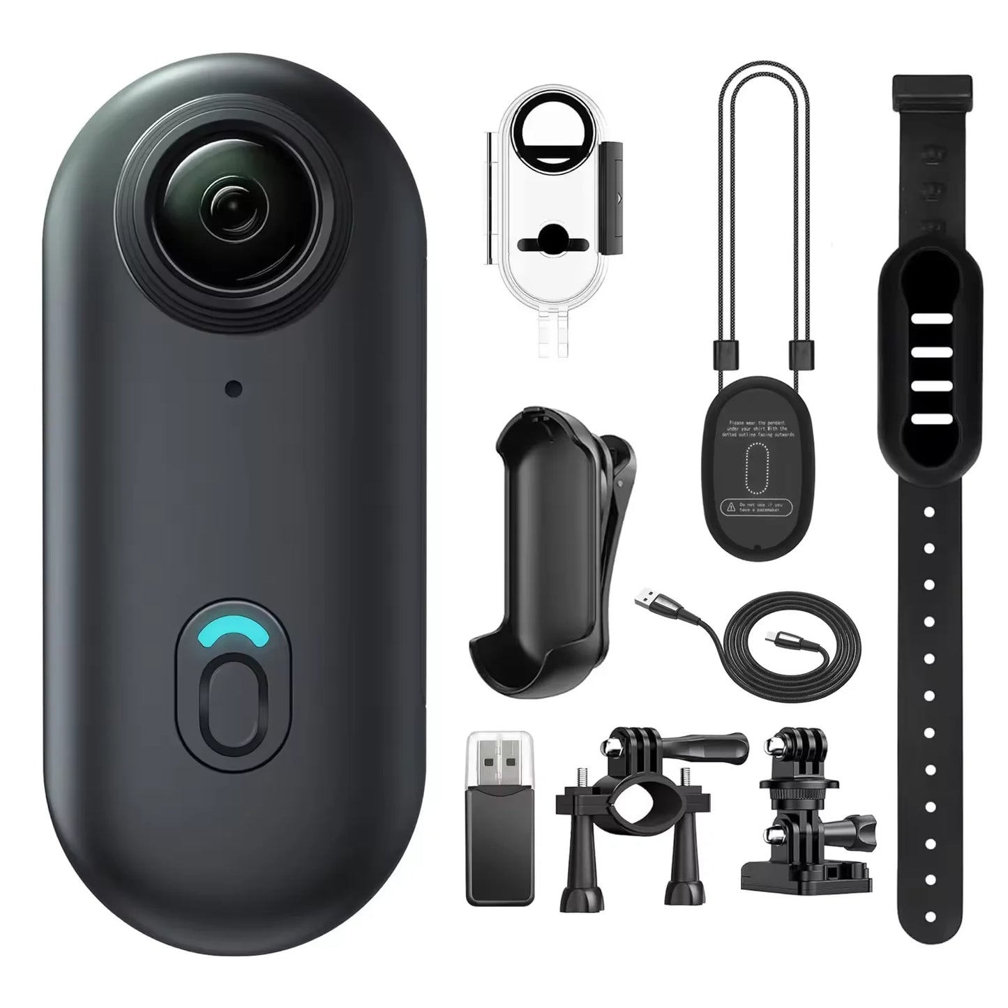 Pocket 4K Mini Camera Magnetic Vlog Outdoor Sports Cycling Cam WiFi Bodycam Video Recording Bike Motorcycle Waterproof Camcorder