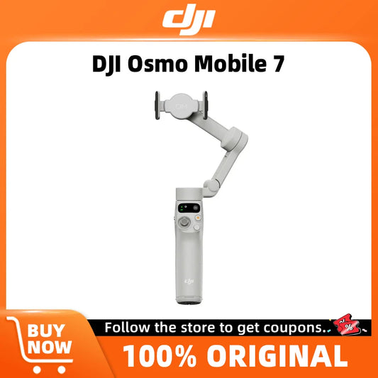 DJI Osmo mobile 7 Flagship Intelligent Tracking Phone Gimbal Robust 3-Axis Gimbal Stabilization Original Brand in Stock