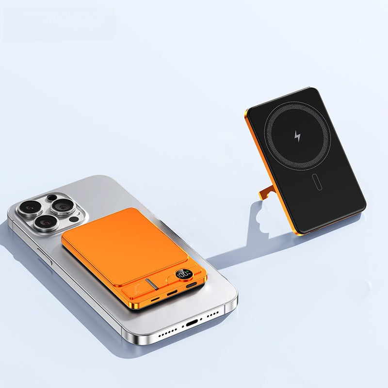 Wireless Magnetic Power Bank with Stand